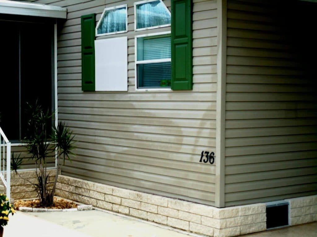 Faded Vinyl Siding 